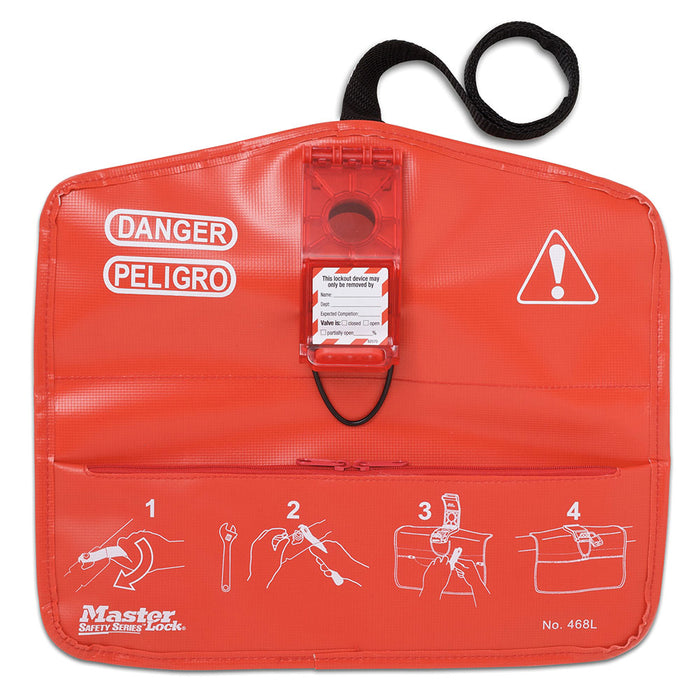 Master Lock 468L Seal Tight™ Handle-Off Ball Valve Lockout-Other Security Device-Master Lock-468L-MasterLocks.com