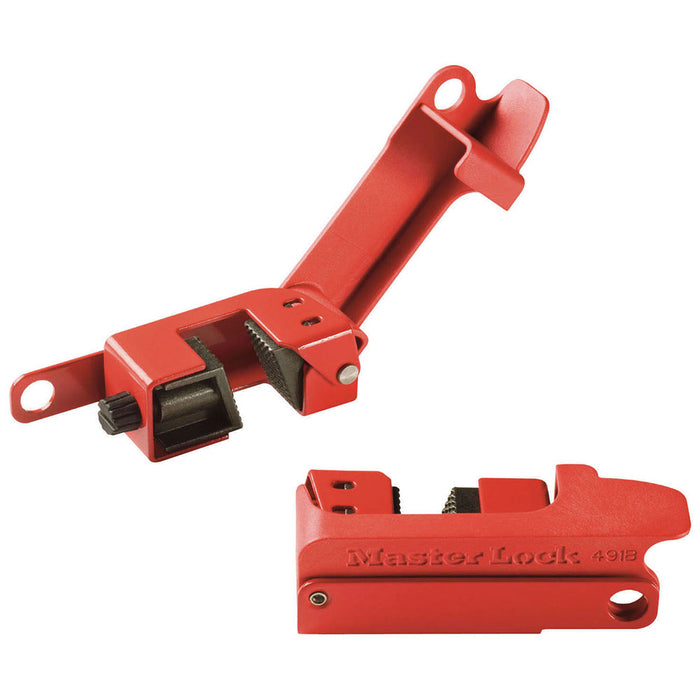 Master Lock 491 Grip Tight™ Circuit Breaker Lockout, Tall and Wide Toggles-Other Security Device-Master Lock-491B-MasterLocks.com