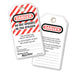 Master Lock 497ABLC Do Not Operate Safety Tag, French/English, Laminated-Other Security Device-Master Lock-497ABLC-MasterLocks.com