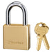 Master Lock 575DPF Solid Brass Body Padlock 1-1/2in (38mm) Wide-Keyed-Master Lock-575DPF-MasterLocks.com