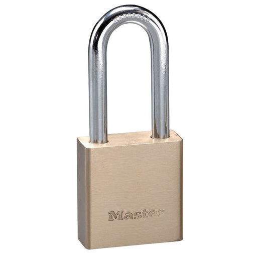 Master Lock 576DLHPF 1-3/4in (44mm) Wide Solid Brass Body Padlock with 2in (51mm) Shackle-Keyed-Master Lock-576DLHPF-MasterLocks.com