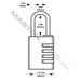 Master Lock 643D Set Your Own Combination Padlock 1-9/16in (40mm) Wide-Combination-Master Lock-643D-MasterLocks.com