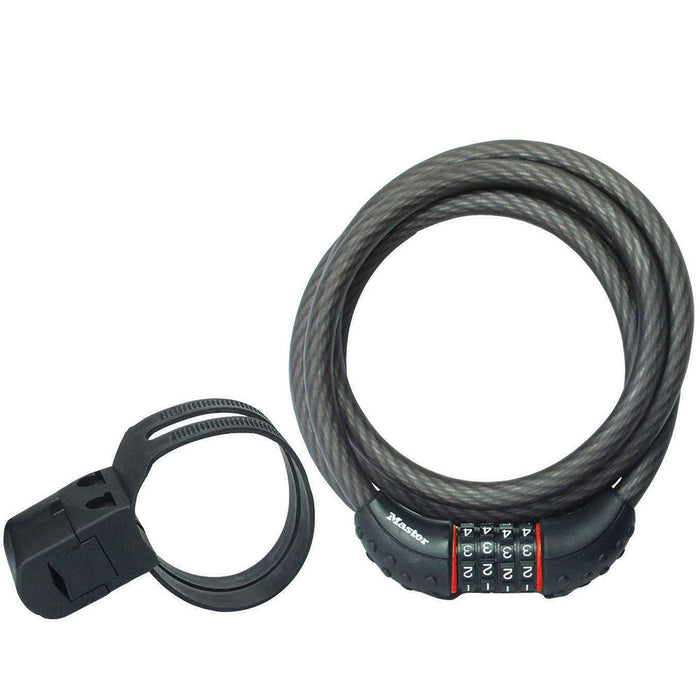 Master Lock 8122D 6ft (1.8m) Long x Diameter Set Your Own Combination Cable Lock 1/2in (12mm) Wide-Combination-Master Lock-8122D-MasterLocks.com
