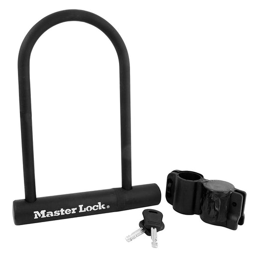 Master Lock 8170D (15cm) Hardened Steel U-Lock with (20cm) Shackle Clearance 6-1/8in 8in Wide-Keyed-Master Lock-8170D-MasterLocks.com