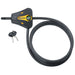 Master Lock 8419 6ft (1.8m) Long x Diameter Python™ Adjustable Locking Cable; and Black 5/16in (8mm) Wide-Keyed-Master Lock-8419KA-MasterLocks.com