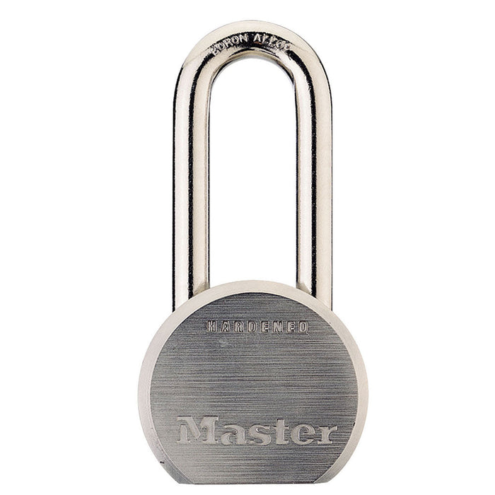 Master Lock 930DLHPF 2-1/2in (64mm) Wide Solid Steel Body Padlock with 2in (51mm) Shackle-Keyed-Master Lock-930DLHPF-MasterLocks.com