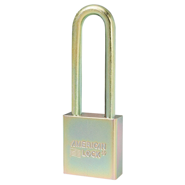 Master Lock A5202GLNKA Government Padlock, with 3in (75mm) Tall Shackle-Keyed-American Lock-MasterLocks.com
