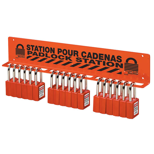 Master Lock S1518 Large Padlock Rack, Unfilled-Other Security Device-Master Lock-S1518-MasterLocks.com
