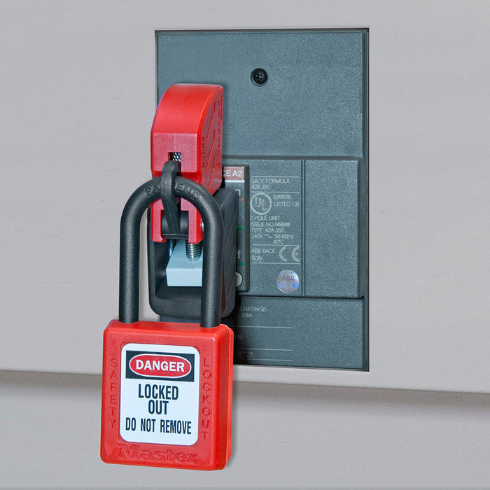 Master Lock S3822 Grip Tight™ Plus Circuit Breaker Lockout Device – Molded Case Circuit Breakers (480/600 V)-Other Security Device-Master Lock-S3822-MasterLocks.com