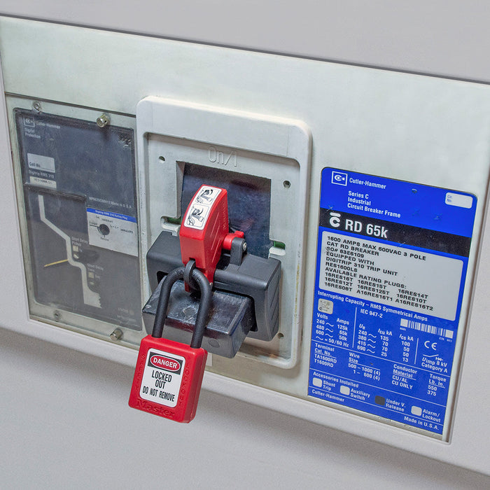 Master Lock S3823 Grip Tight™ Plus Circuit Breaker Lockout Device – Oversized Handle Circuit Breakers (480/600 V)-Other Security Device-Master Lock-S3823-MasterLocks.com