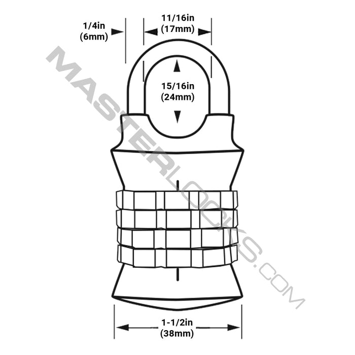 Master Lock 1535DWD Set Your Own WORD Combination Padlock; Assorted Colors 1-1/2in (38mm) Wide-Combination-Master Lock-1535DWD-MasterLocks.com