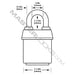 Master Lock 6121 ProSeries® Weather Tough® Laminated Steel Rekeyable Padlock 2-1/8in (54mm) Wide-Keyed-Master Lock-MasterLocks.com