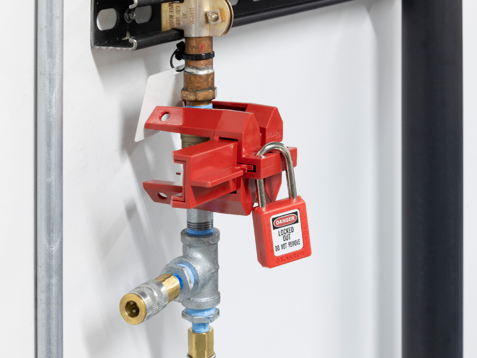 Master Lock S3080 Ball Valve Lockout — MasterLocks.com