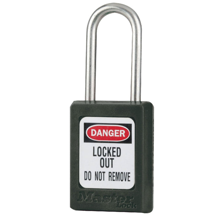 Master Lock S33 Global Zenex™ Thermoplastic Safety Padlock 1-3/8in (35mm) Wide, Non-Key Retaining