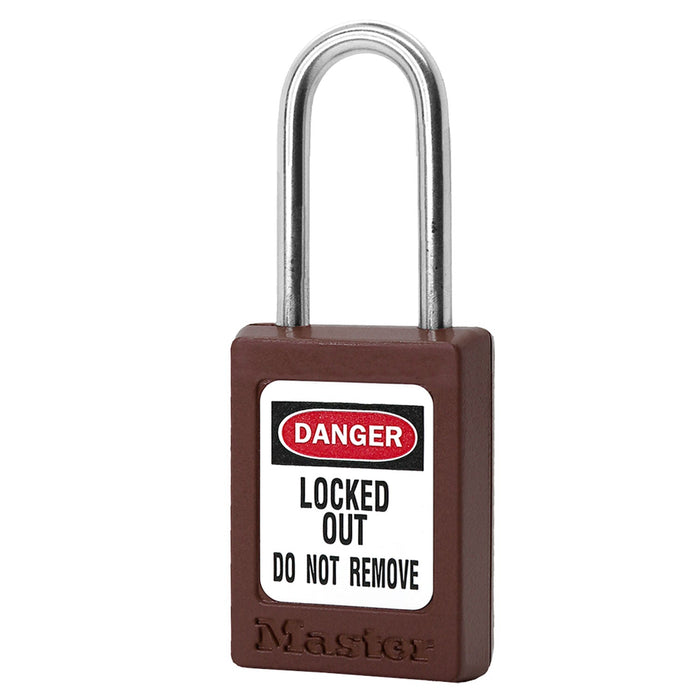 Master Lock S33 Global Zenex™ Thermoplastic Safety Padlock 1-3/8in (35mm) Wide, Non-Key Retaining