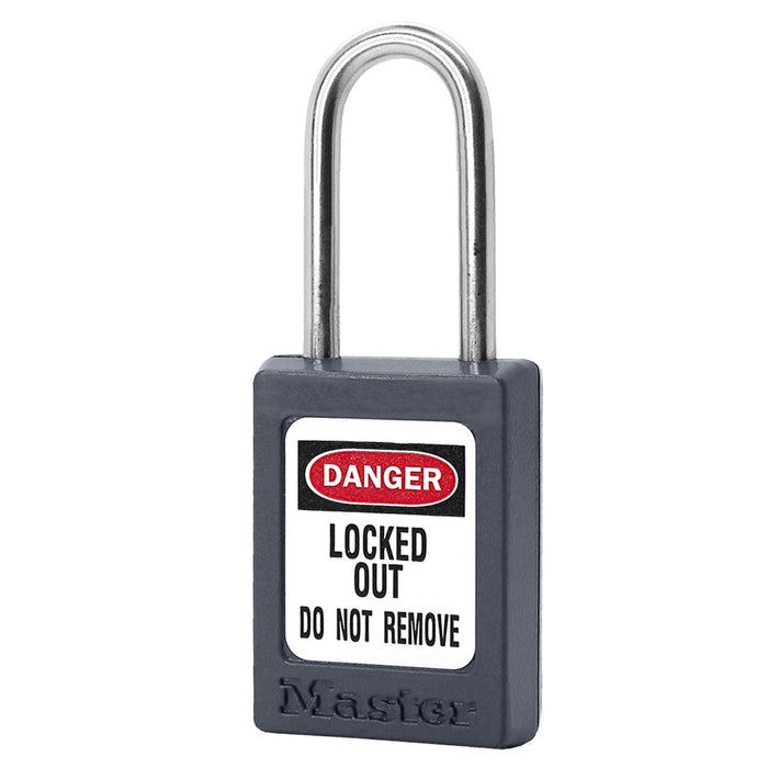 Master Lock S33 Global Zenex™ Thermoplastic Safety Padlock 1-3/8in (35mm) Wide, Non-Key Retaining