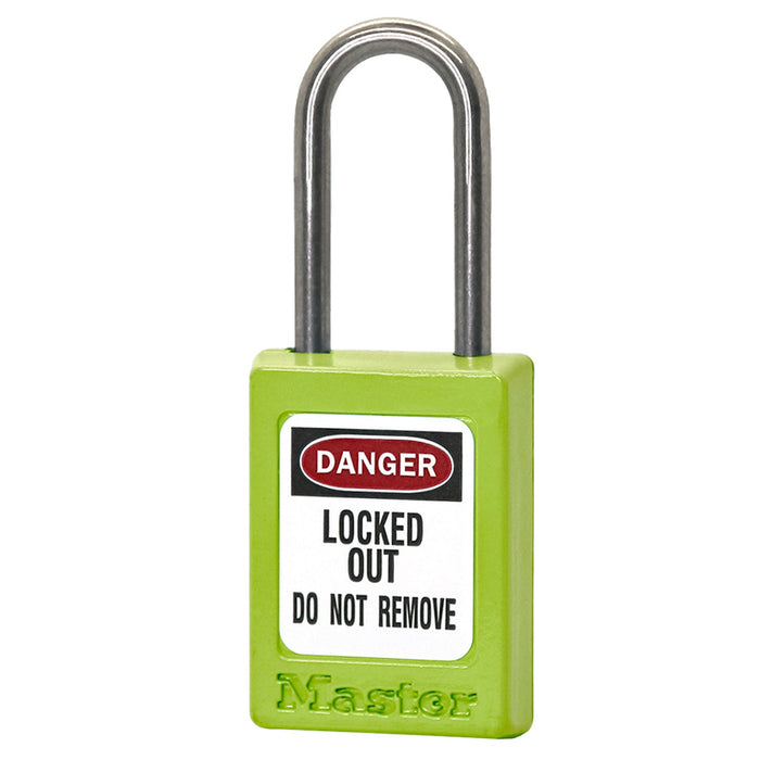 Master Lock S33 Global Zenex™ Thermoplastic Safety Padlock 1-3/8in (35mm) Wide, Non-Key Retaining