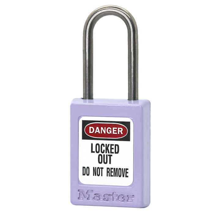 Master Lock S33 Global Zenex™ Thermoplastic Safety Padlock 1-3/8in (35mm) Wide, Non-Key Retaining