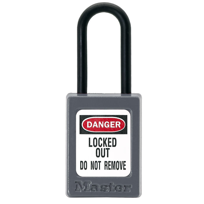 Master Lock S32 Dielectric Zenex™ Thermoplastic Safety Padlock 1-3/8in (35mm) Wide, Non-Key Retaining