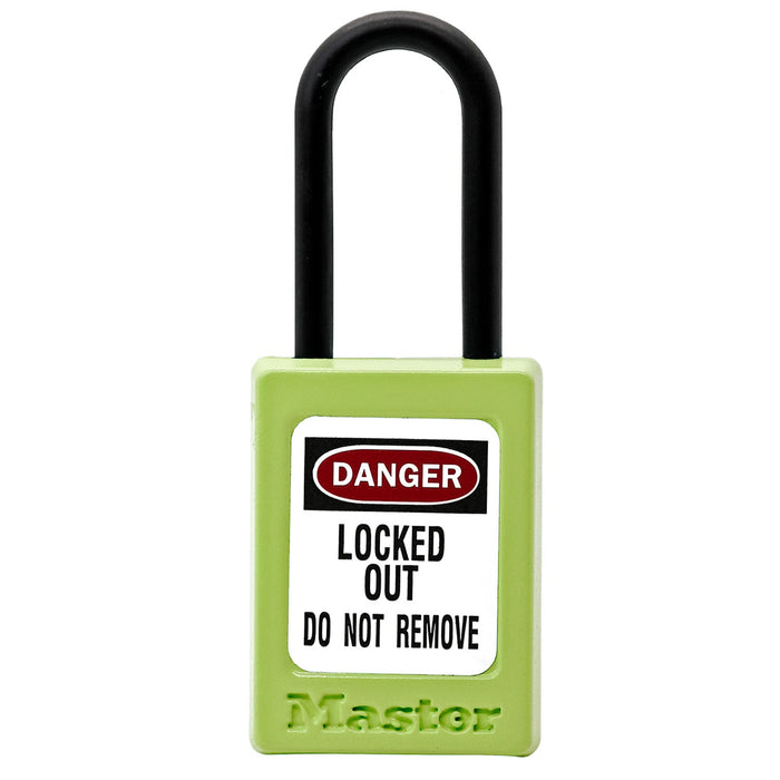 Master Lock S32 Dielectric Zenex™ Thermoplastic Safety Padlock 1-3/8in (35mm) Wide, Non-Key Retaining