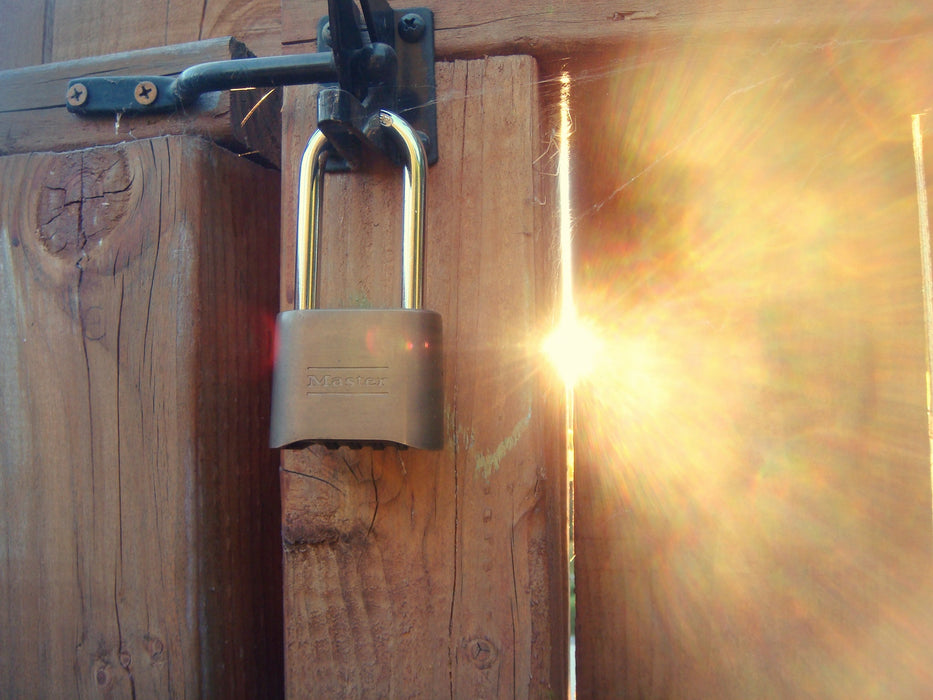 Master Lock 176 Resettable Combination Brass Padlock, Supervisory Key Override 2in (51mm) Wide-Combination-Master Lock-MasterLocks.com