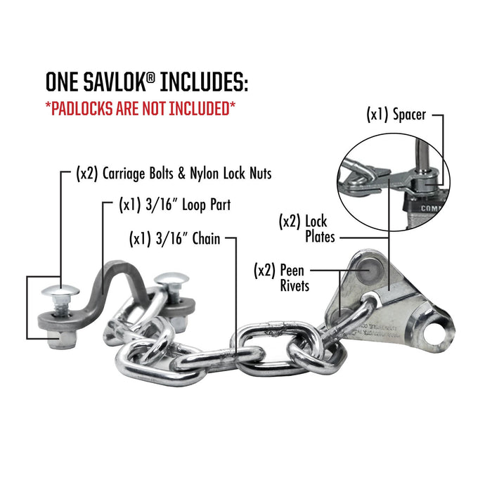 Model No. 400500 9/32" SavLok®