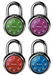 Master Lock 1505D Combination Dial Padlock; Assorted Colors 1-7/8in (48mm) Wide-Combination-Master Lock-1505D-MasterLocks.com