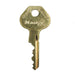 Master Lock K400 Duplicate Cut Key for W400 6-pin Safety Lockout Cylinders-Cut Key-Master Lock-K400-MasterLocks.com