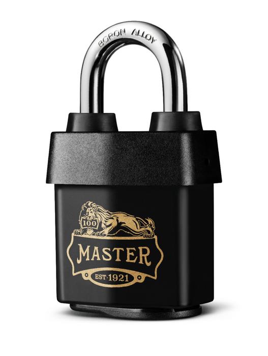 Master Lock 1921D 100-Year Celebration, Limited-Edition Covered Laminated Steel Padlock-Keyed-Master Lock-1921D-MasterLocks.com