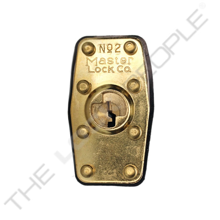 Master Lock 4120 V-Line Brass Padlock 3/4in (19mm) Wide