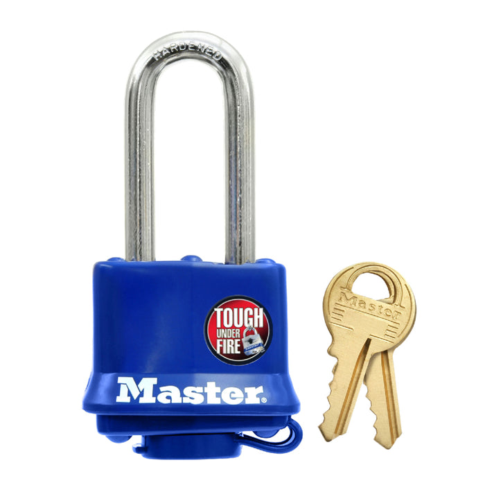 Master Lock 312 Laminated Steel Padlock 1-9/16in (40mm) wide-Keyed-Master Lock-Keyed Alike-2in-312KALH-MasterLocks.com