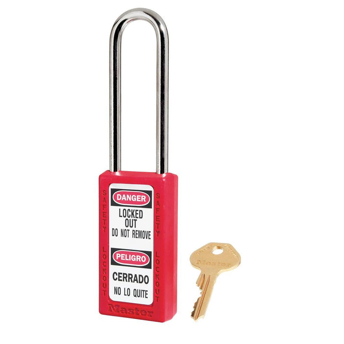 Master Lock 411LT Zenex™ Thermoplastic Safety Padlock