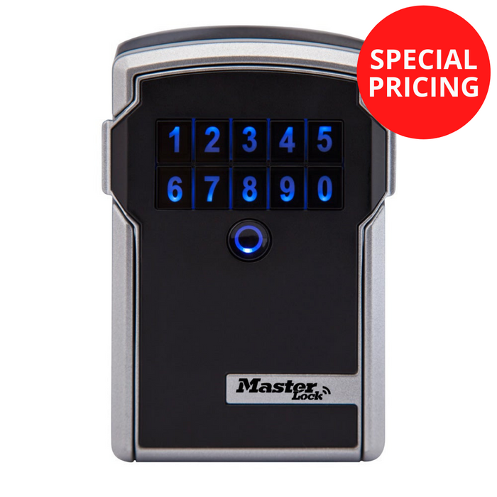 Master Lock 5441EC Bluetooth® Wall-Mount Lock Box for Business Applica — 