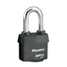 Master Lock 6127 ProSeries® Weather Tough® Laminated Steel Rekeyable Padlock 2-5/8in (67mm) Wide-Keyed-Master Lock-Black-Keyed Alike-6127KALH-MasterLocks.com