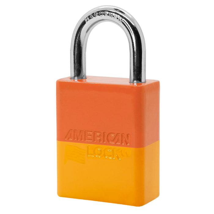 American Lock A1105PC Powder Coated Dual Colored Aluminum Padlock