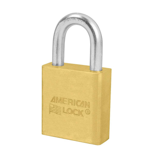 American Lock A20 Solid Brass Padlock 1-3/4in (44mm) Wide-Keyed-American Lock-Keyed Alike-A20KA-MasterLocks.com