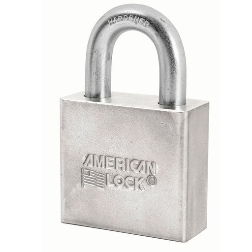 American Lock A50 Solid Steel Padlock 2in (51mm) Wide-Keyed-American Lock-Keyed Alike-A50KA-MasterLocks.com