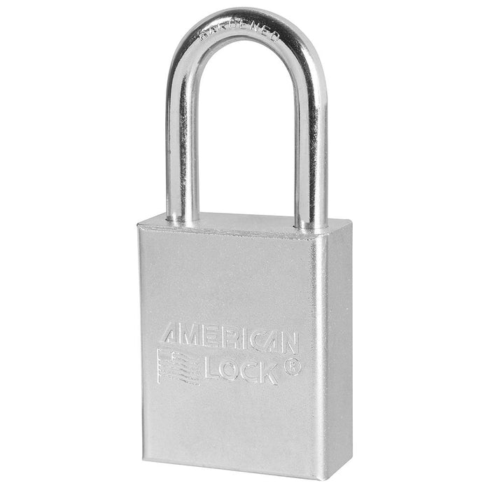 American Lock A5101 1-1/2in (38mm) Solid Steel Rekeyable Padlock with 1-1/2in (38mm) Shackle-Keyed-American Lock-Keyed Alike-A5101KA-MasterLocks.com