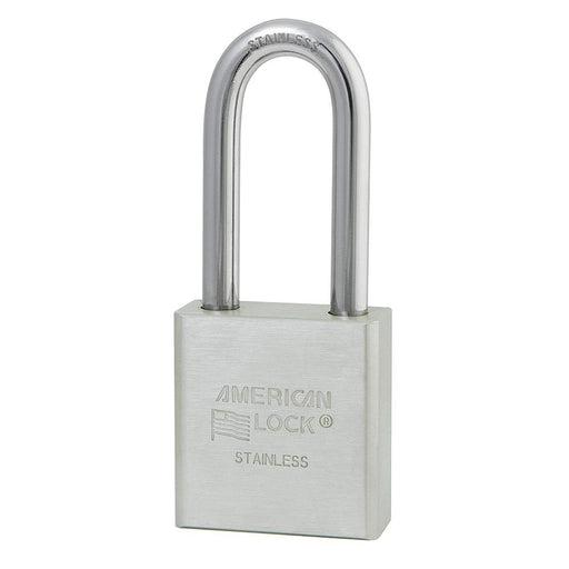 American Lock A5401 1-3/4in (44mm) Solid Stainless Steel Padlock with 2in (51mm) Shackle-Keyed-American Lock-Keyed Alike-A5401KA-MasterLocks.com