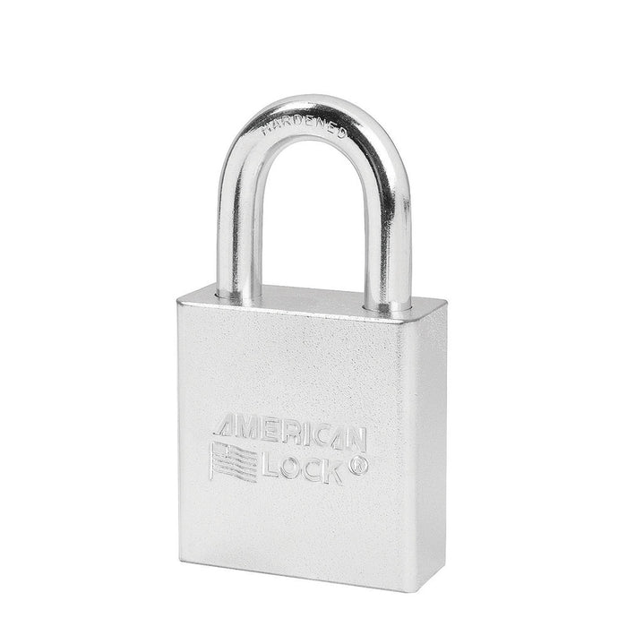 American Lock A6200 Solid Steel Rekeyable 6-Padlock 1-3/4in (44mm) Wide-Keyed-American Lock-Keyed Alike-A6200KA-MasterLocks.com