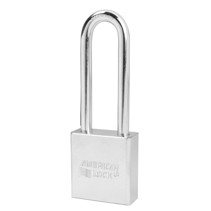 American Lock A6202 1-3/4in (44mm) Solid Steel Rekeyable 6-Padlock with 3in (76mm) Shackle-Keyed-American Lock-Keyed Alike-A6202KA-MasterLocks.com