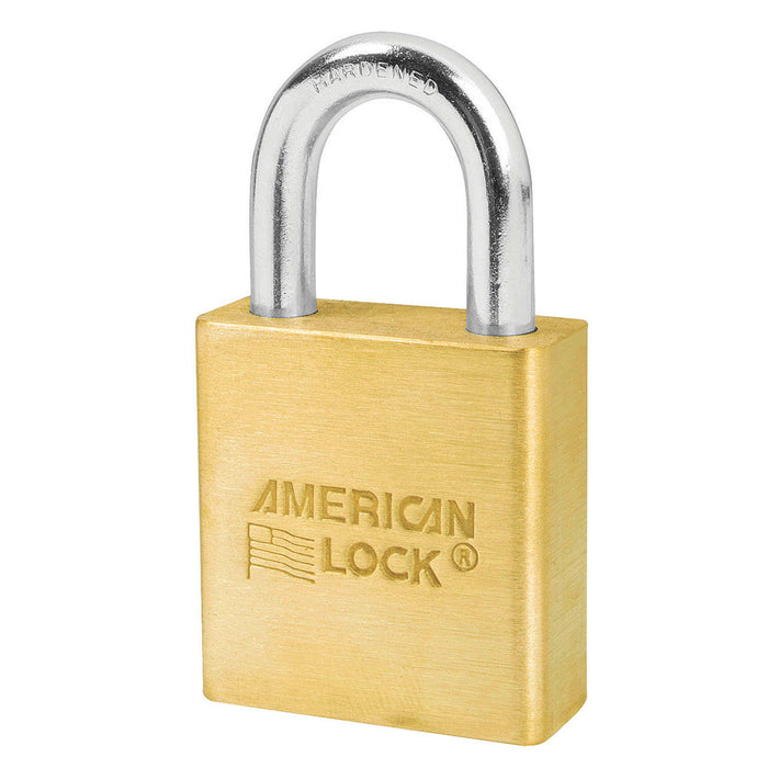 American Lock A6560 Solid Brass 6-Padlock 1-3/4in (44mm) Wide-Keyed-American Lock-Keyed Alike-A6560KA-MasterLocks.com