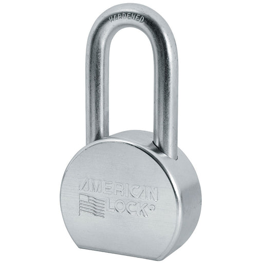American Lock A703 2-1/2in (64mm) Solid Steel Rekeyable Padlock, Zinc Plated, with 2in (51mm) Shackle-Keyed-American Lock-Keyed Alike-A703KA-MasterLocks.com