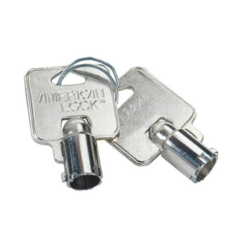 American Lock Akt Cut Tubular Key