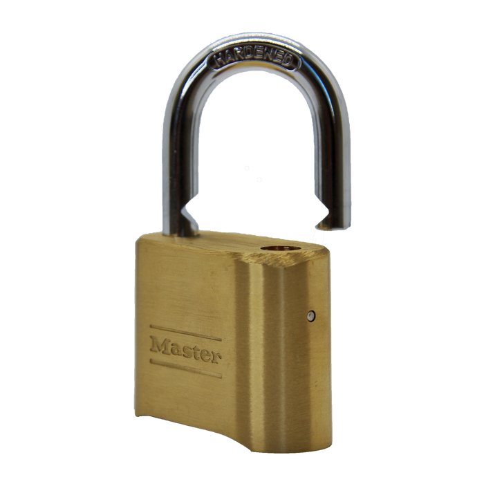 Master Lock 175 Resettable Combination Brass Padlock 2in (51mm) Wide-Combination-Master Lock-1in (25mm)-175-MasterLocks.com