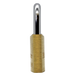 Master Lock 4140 V-Line Brass Padlock 1-1/2in (38mm) Wide-Keyed-Master Lock-MasterLocks.com