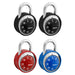 Master Lock 1503DCOV Combination Dial Padlock with Matching Scratch Guard Bumper; Assorted Colors 1-7/8in (48mm) Wide-Combination-Master Lock-1503DCOV-MasterLocks.com
