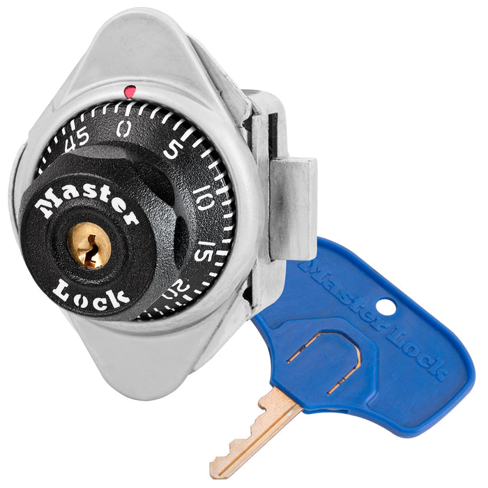 Master Lock 1637MKADA ADA Compliant Built-In Combination Lock with Metal Dial for Lift Handle Lockers - Hinged on Left-Combination-Master Lock-1637MKADA-MasterLocks.com