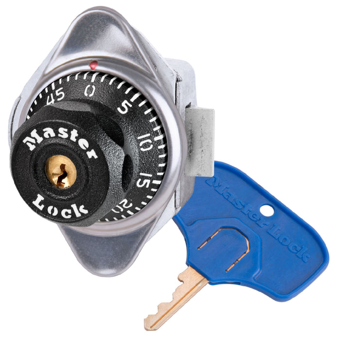 Master Lock 1651MKADA ADA Compliant Built-In Combination Lock for Single Point Horizontal Latch Lockers - Hinged on Left-Combination-Master Lock-1651MKADA-MasterLocks.com