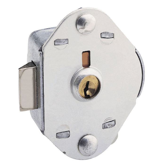 Master Lock 1714 Built-In Springbolt Keyed Lock for Lift Handle, Single Point Horizontal Latch and Box Lockers-Keyed-Master Lock-Keyed Different-1714-MasterLocks.com